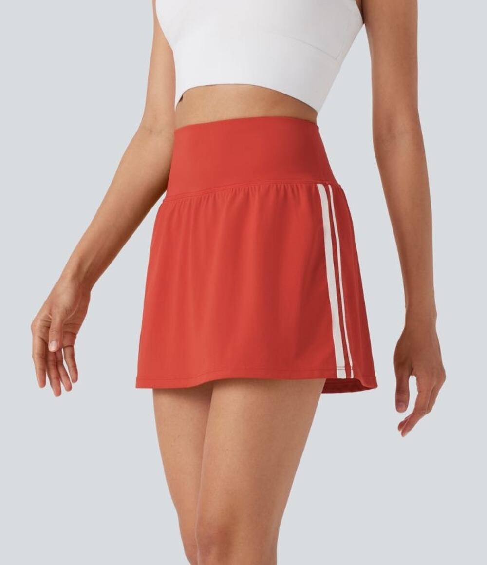 Halara SoftlyZero QuickDry High Waisted Tummy Control Mini Pickleball Skirt
